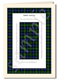 smith tartan cards